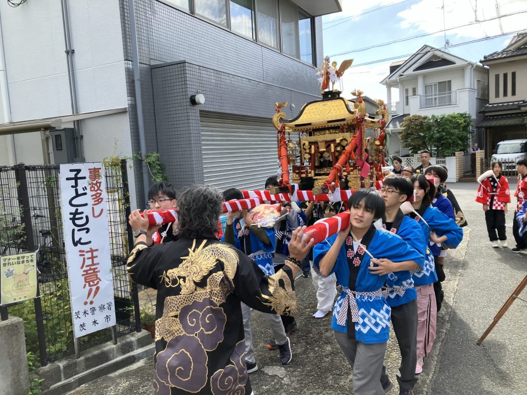 【ユネスコ国際部＆創造1年】庄春日神社の秋祭！