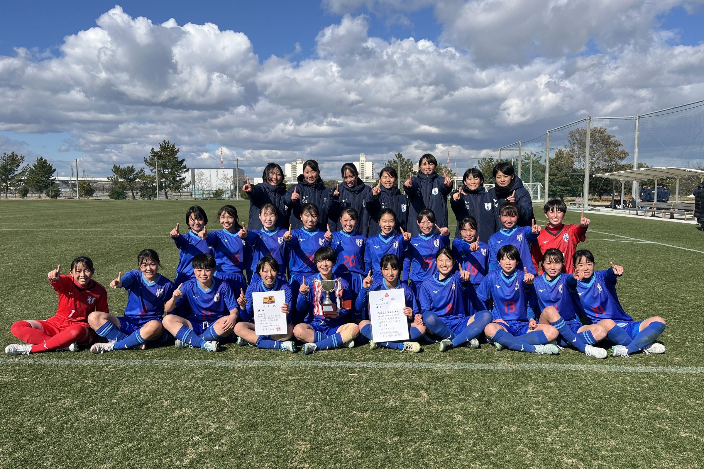 【女子サッカー部】新人戦優勝！